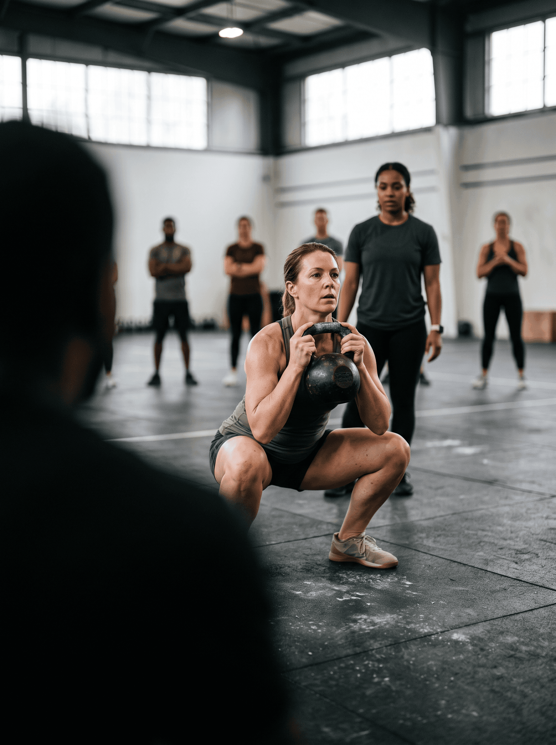 Kettlebell Goblet Squat - Female